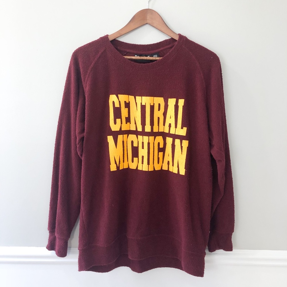 Central Michigan University Oversized Sweater
